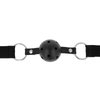 OHMAMA FETISH - BREATHABLE BALL GAG BLACK FABRIC