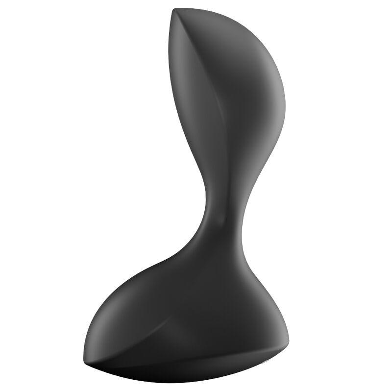 SATISFYER - SWEET SEAL PLUG VIBRADOR APP NEGRO - Sensuana.es