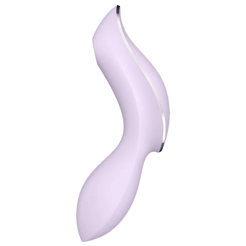 SATISFYER - CURVY TRINITY 2 ESTIMULADOR Y VIBRADOR NEGRO