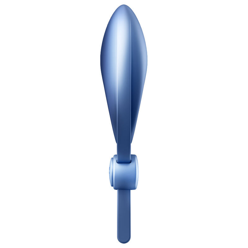 SATISFYER - ANEL VIBRADOR SNIPER AZUL