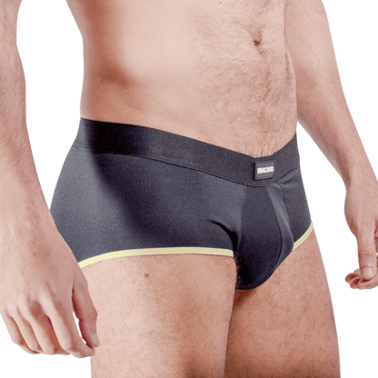 MACHO - MS24A CALZONCILLO BRIEF DARK AMARILLO S - Sensuana.es