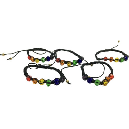 PRIDE - PULSERA BOLITAS BANDERA LGBT - Sensuana.es