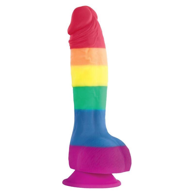 PRIDE - DILDO BANDERA LGBT 15 CM - Sensuana.es