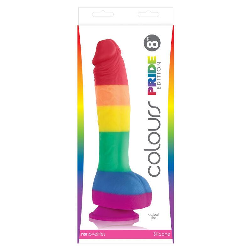 ORGULHO - DILDO BANDEIRA LGBT 19 CM