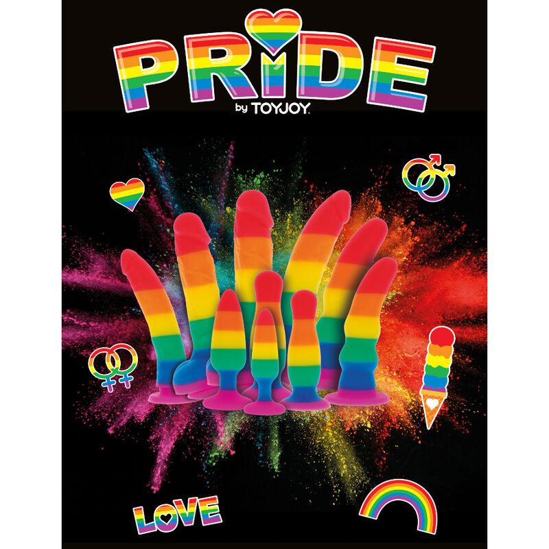 PRIDE - PLUG FUN STUFER BANDEIRA LGBT 8,5 CM