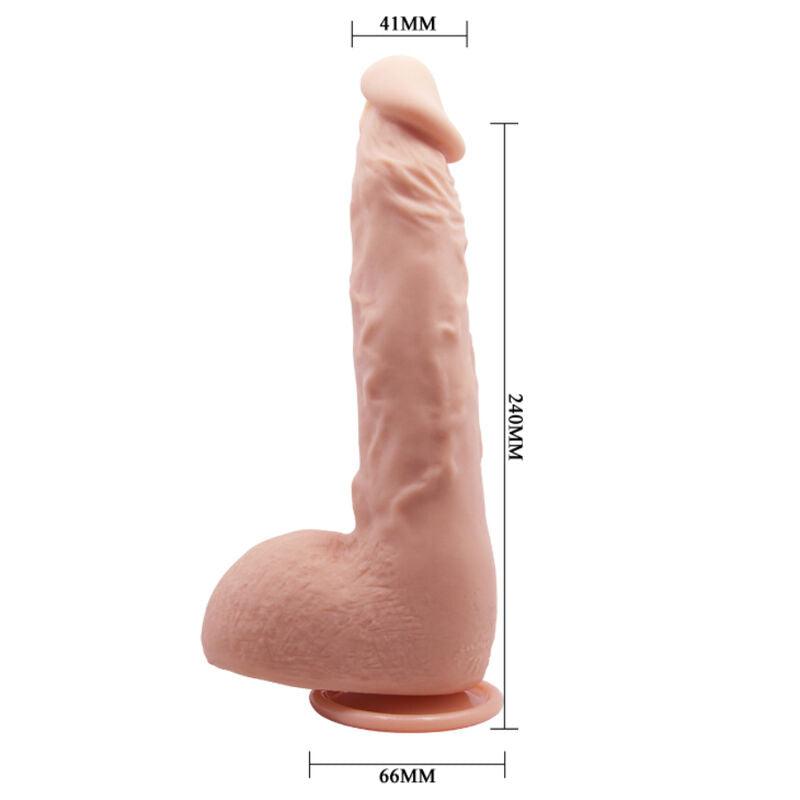 BAILE - DILDO REALISTICO JASON NATURAL 24 CM - Sensuana.es