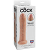 KING COCK - DILDO REALISTICO UNCUT NATURAL 21 CM - Sensuana.es