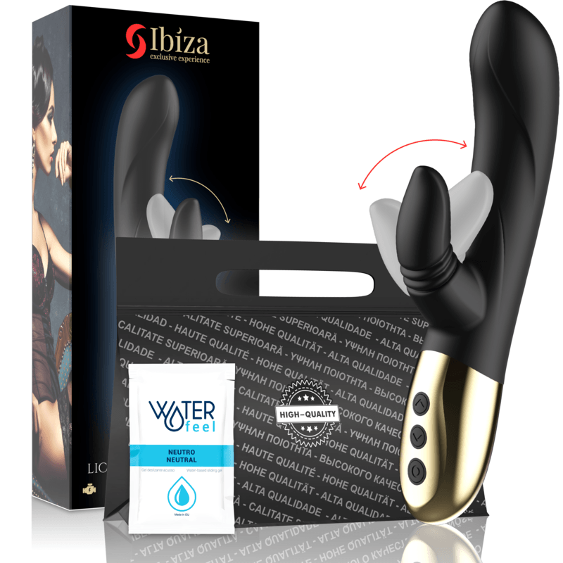 IBIZA - VIBRADOR NEW EXPERIENCE CON LICKING RABBIT - Sensuana.es