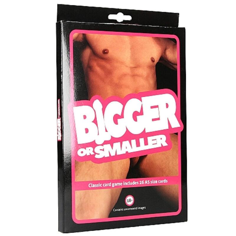 PLAY WIV ME - BIGGER OR SMALLER JUEGO DE CARTAS - Sensuana.es