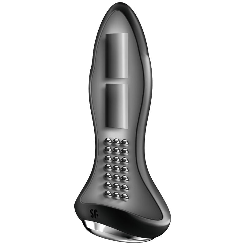 SATISFYER - ROTATOR PLUG 1+ APP VIBRADOR PLUG VERMELHO