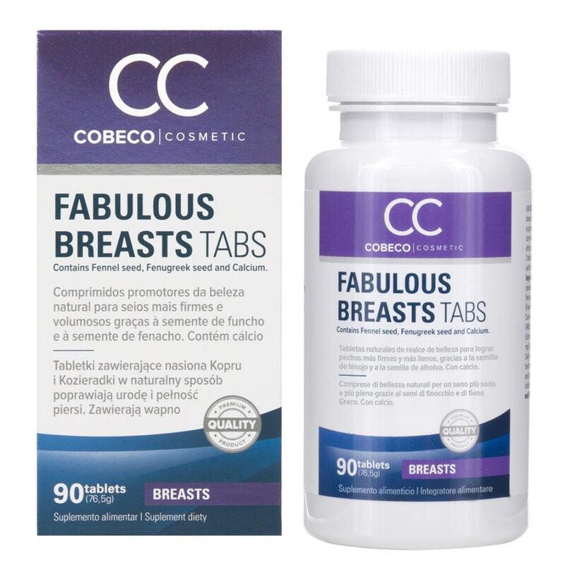 COBECO - CC FABULOUS BREASTS AUMENTADOR DE SENOS 90 CAPSULAS - ES - Sensuana.es