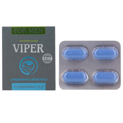 COBECO - VIPER POTENCIADOR MASCULINO 4 CAPSULAS - Sensuana.es