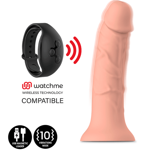 MYTHOLOGY - ASHER ORIGINAL DILDO S - VIBRADOR COMPATIBLE CON WATCHME WIRELESS TECHNOLOGY - Sensuana.es