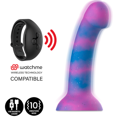 MYTHOLOGY - DION GALACTIC DILDO M - VIBRADOR COMPATIBLE CON WATCHME WIRELESS TECHNOLOGY - Sensuana.es