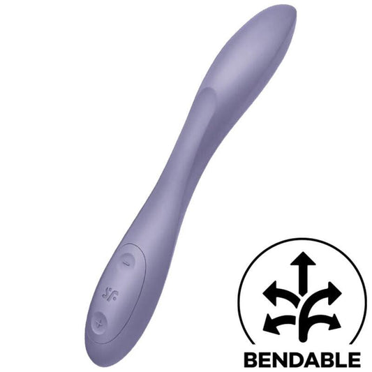 SATISFYER - G-SPOT FLEX 2 MULTI VIBRADOR MORADO - Sensuana.es