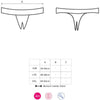 OBSESSIVE - MIAMOR CROTCHLESS TANGA S/M - Sensuana.es