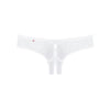 OBSESSIVE - ALABASTRA BRAGA SEXY CROTCHLESS BLANCO L/XL - Sensuana.es