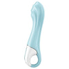 SATISFYER - VIBRADOR DE BOMBA DE AR ​​5+ APLICATIVO VIBRADOR INFLÁVEL G-SPOT AZUL