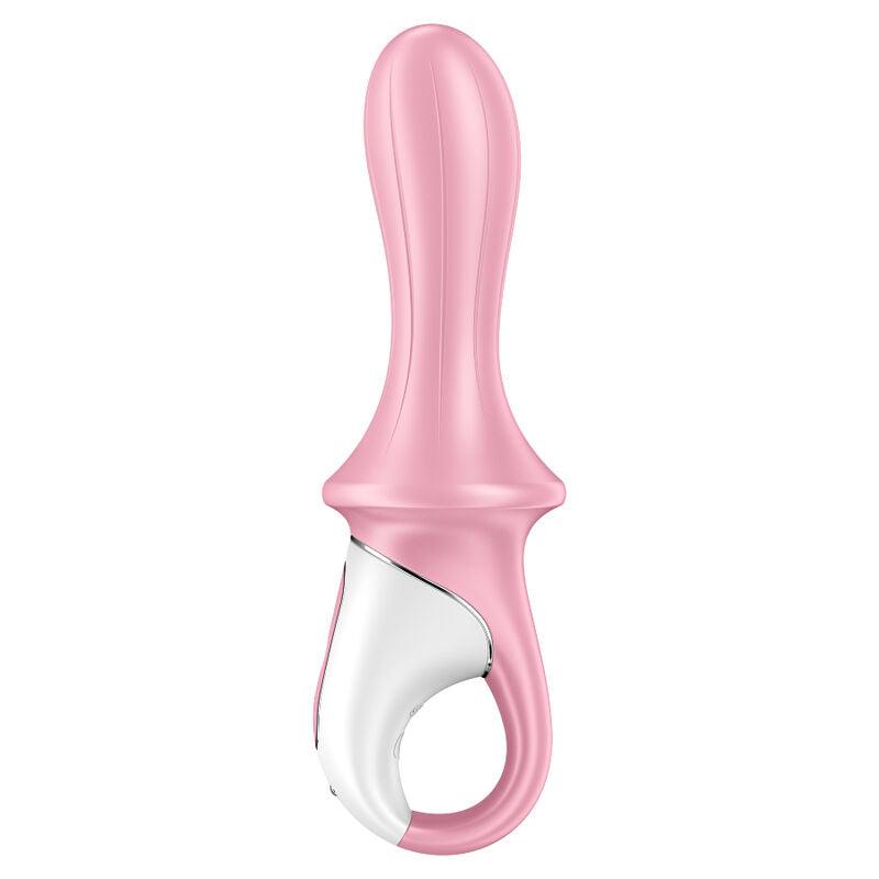 SATISFYER - AIR PUMP BOOTY 5+ PINK INFLATABLE ANAL VIBRATOR