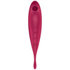 SATISFYER - TWIRLING PRO+ ESTIMULADOR E VIBRADOR APP RED