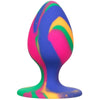 CALEXOTICS - PLUG ANAL CHEEKY MÉDIO TIE-DYE