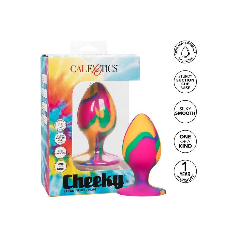 CALEXOTICS - PLUG ANAL GRANDE TIE-DYE ATENTO