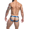 CUT4MEN - JOCKSTRAP DESIRE COURO AZUL L