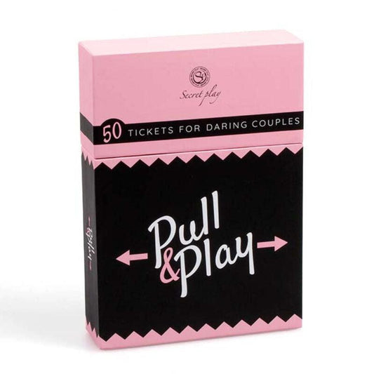 SECRETPLAY - PULL & PLAY JUEGO DE CARTAS (ES/EN/DE/FR/NL/PT/IT) - Sensuana.es