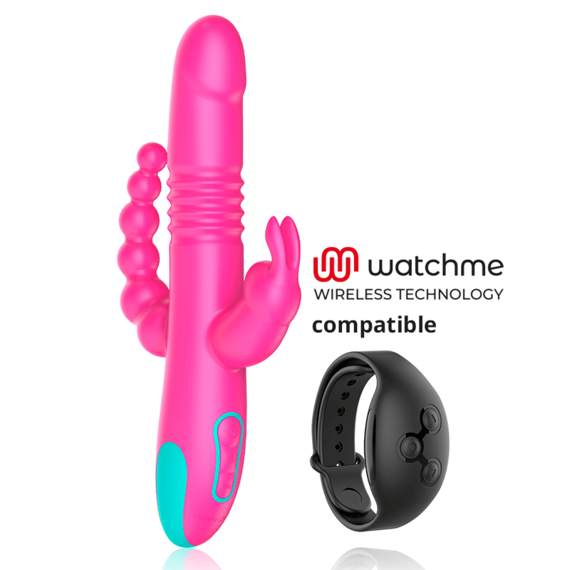 HAPPY LOKY - DONALD TRIPLE STIMULATION: ANAL, G-SPOT & CLITORIS COMPATIBLE WITH WATCHME WIRELESS TECHNOLOGY