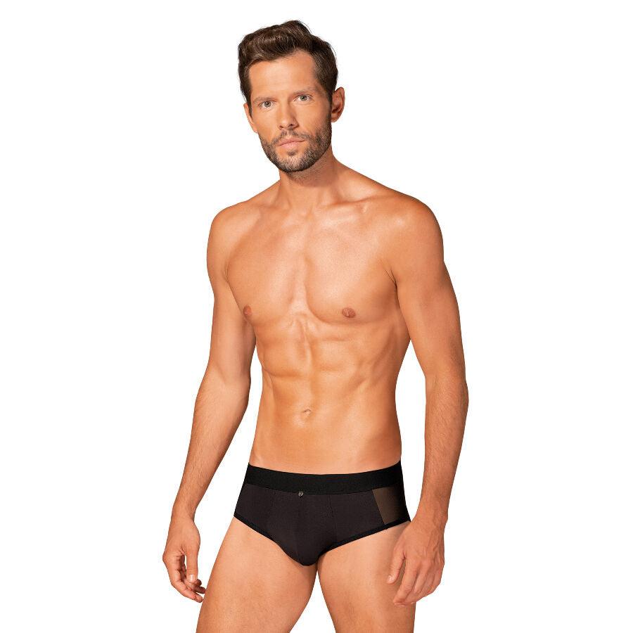 OBSESSIVE - BOLDERO BRIEFS NEGRO S/M - Sensuana.es