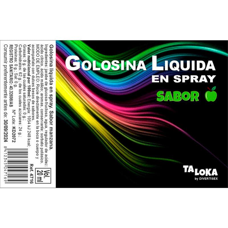 TALOKA - APPLE LIQUID CANDY SPRAY