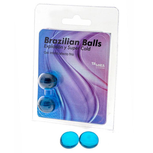 TALOKA - BRAZILIAN BALLS GEL EXCITANTE EFECTO FRÍO 2 BOLAS - Sensuana.es