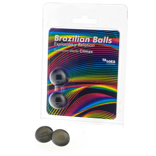 TALOKA - BRAZILIAN BALLS GEL EXCITANTE EFECTO CLIMAX 2 BOLAS - Sensuana.es