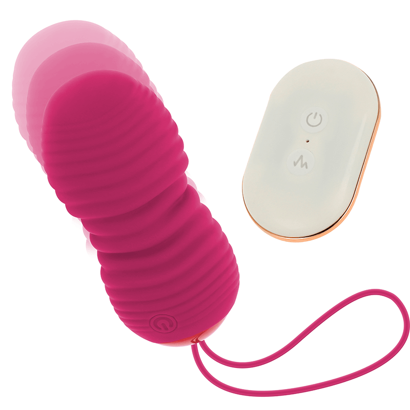 OHMAMA - REMOTE CONTROL EGG 7 UP AND DOWN MODES PINK