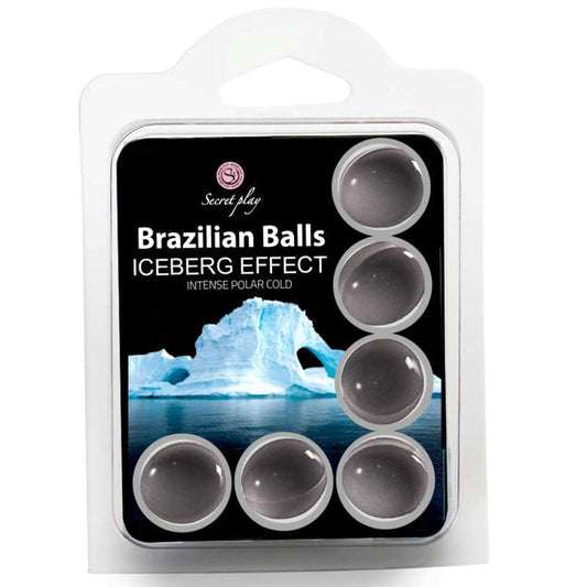 SECRET PLAY SET 6 BRAZILIAN BALLS EFECTO ICEBERG - Sensuana.es