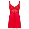 OBSESSIVE - AMOR CHERRIS CHEMISE Y TANGA S/M - Sensuana.es