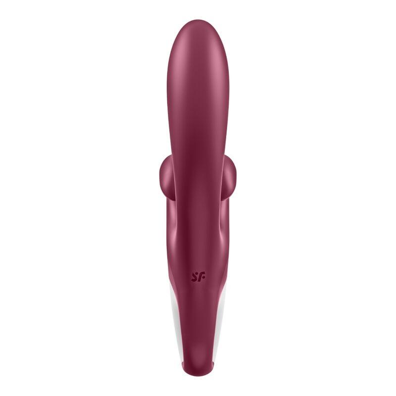 SATISFYER - TOUCH ME VIBRADOR RABBIT ROJO - Sensuana.es