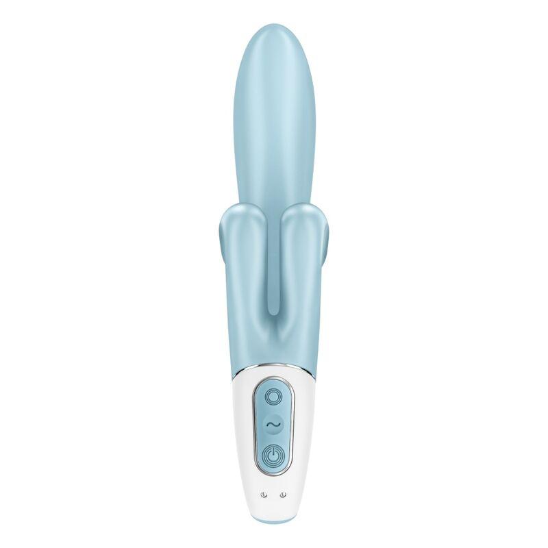 SATISFYER - TOUCH ME VIBRADOR RABBIT ROJO - Sensuana.es