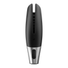 SATISFYER - POWER MASTURBATOR NEGRO Y PLATA