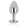 OHMAMA - PLUG ANAL CON CRISTAL VIOLETA 9 CM - Sensuana.es