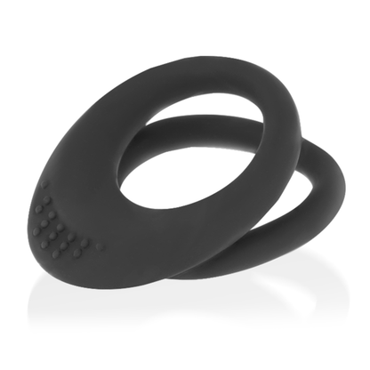 OHMAMA FETISH - DOBLE ANILLO SILICONA 3.5 CM /4.5 CM - Sensuana.es