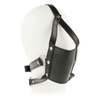 OHMAMA FETISH - HEAD HARNESS WITH MOUTH COVER BALL GAG