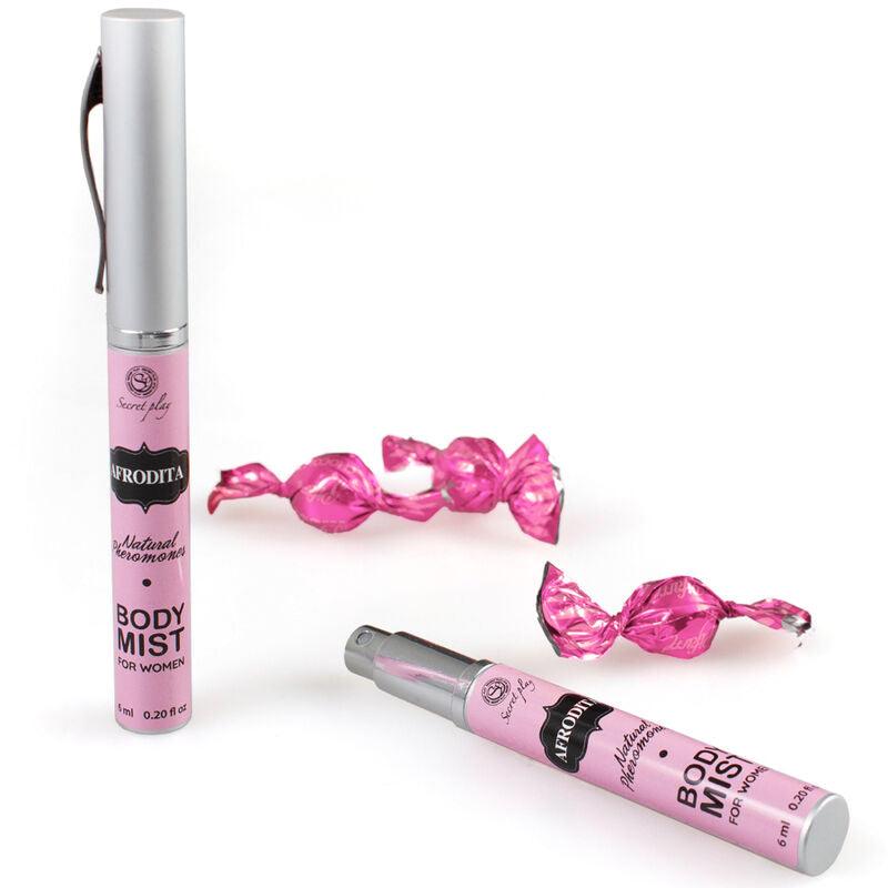 SECRETPLAY - AFRODITA - BRUMA CORPORAL 6 ML - Sensuana.es