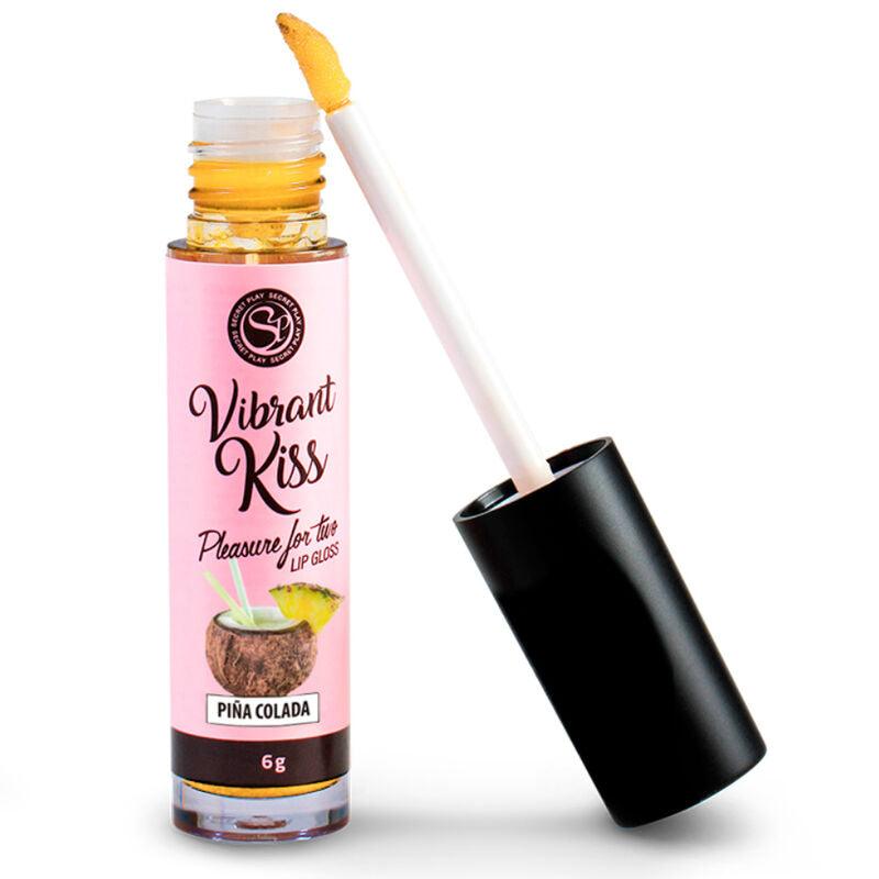 SECRETPLAY - LIP GLOSS VIBRANT KISS - PIÑA COLADA - Sensuana.es