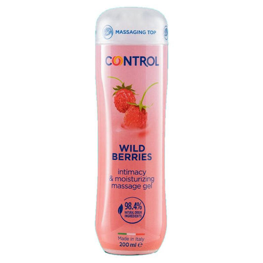 CONTROL - GEL DE MASAJE 3 EN 1 WILD BERRIES 200 ML - Sensuana.es