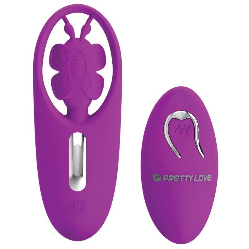 PRETTY LOVE - DANCING BUTTERFLY STIMULATOR FOR PANTIES WITH LILAC REMOTE CONTROL