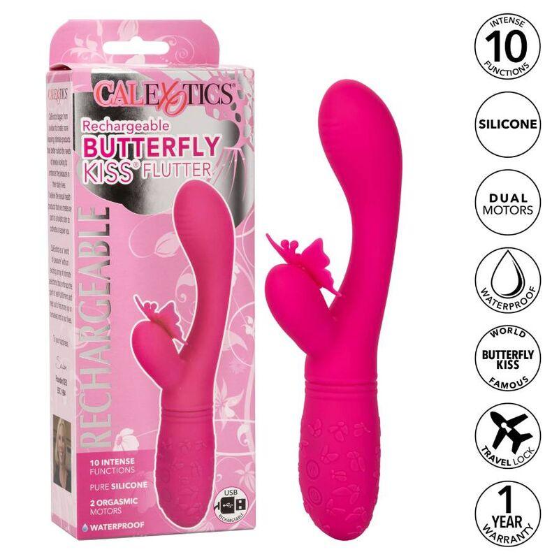 CALEXOTICS - BUTTERFLY KISS FLUTTER ROSA - Sensuana.es