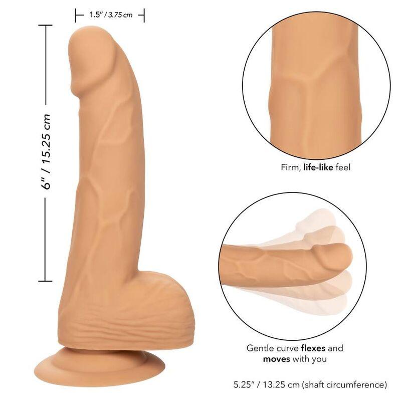 CALEXOTICS - SILICONE STUDS 15.24 CM SKIN - Sensuana.es