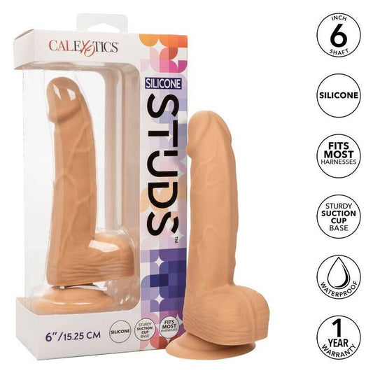 CALEXOTICS - SILICONE STUDS 15.24 CM SKIN - Sensuana.es