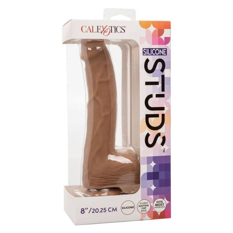 CALEXOTICS - SILICONE STUDS 20.32 CM BROWN - Sensuana.es